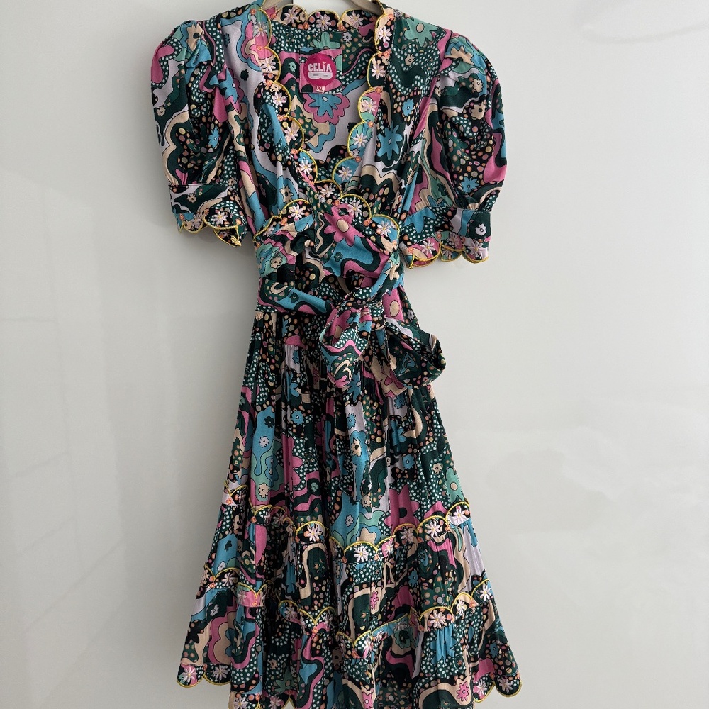CeliaB Multicolor Floral Dress